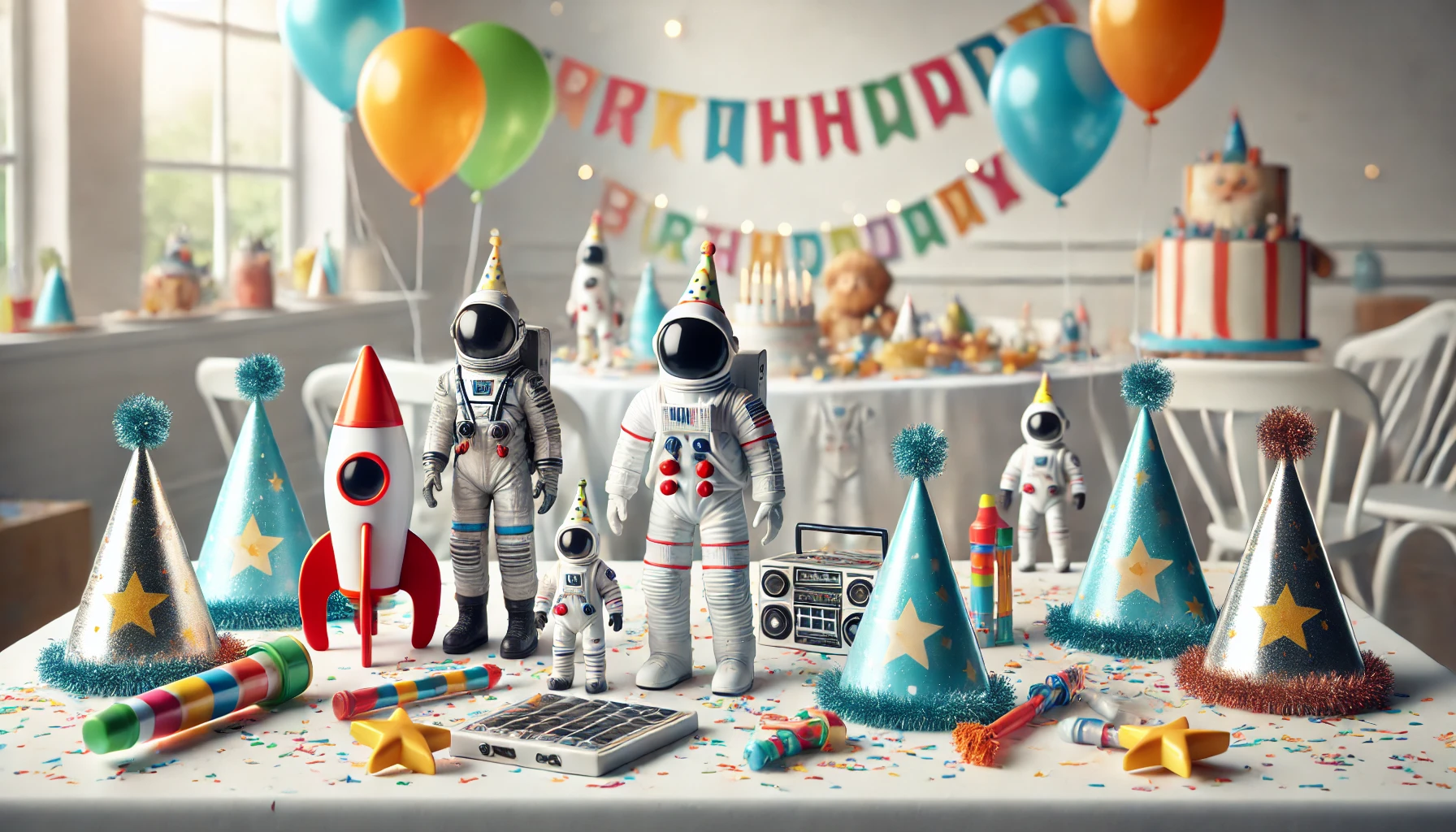 Astronauten Spiele zum Kindergeburtstag