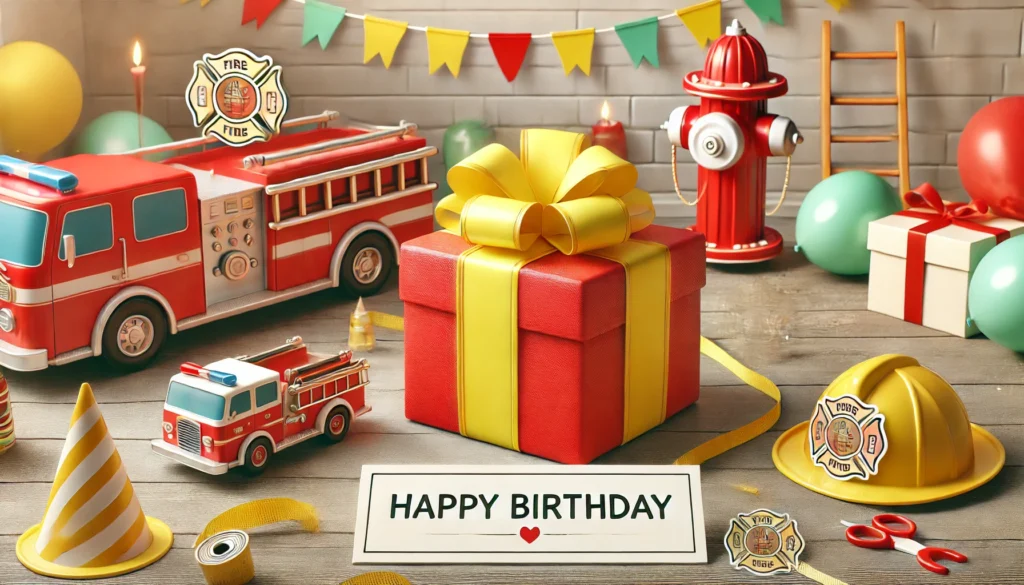 Geschenkideen zum Feuerwehr-Kindergeburtstag